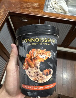 Vanilla Caramel Brownie Gourmet Ice Cream