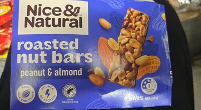 Roasted Nut Bars peanut & almond