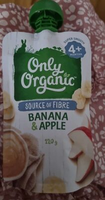 Banana and Apple baby puree