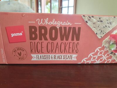 wholegrain Brown Rice Crackers