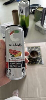 CELSIUS SPARKLING WATERMELON LEMONADE FLAVOUR