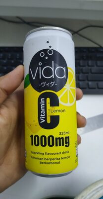 Vitamin C Lemon Sparkling Flavored Drink